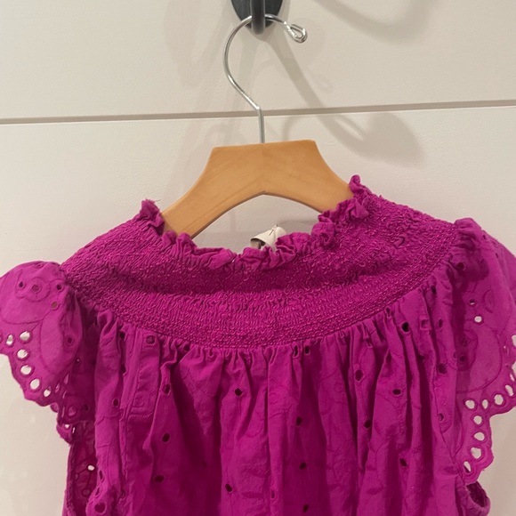 Petite Loft Women’s Sleeveless Top in XXSP In Raspberry - Picture 6 of 8